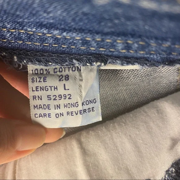 🛍80s Vintage Jordarche High Rise Jeans EUC 👖 - Picture 6 of 9